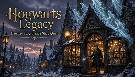 Hogwarts Legacy - Haunted Hogsmeade Shop Quest