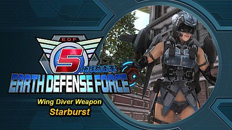 EARTH DEFENSE FORCE 5 - Wing Diver Weapon: Starburst DLC