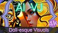 AI-VJ - Dali-esque 4k Visuals