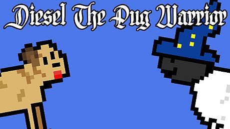 Diesel The Pug Warrior