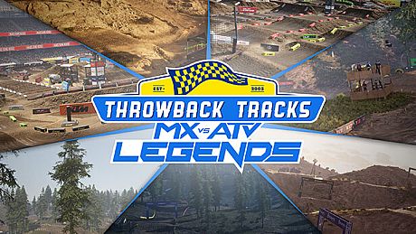 MX vs ATV Legends - Throwback Tracks DLC