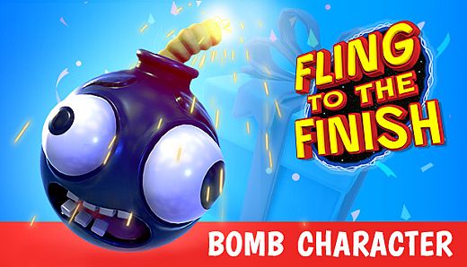 Fling to the Finish - Bomb Character