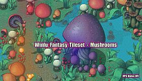 RPG Maker MV - Winlu Fantasy Tileset - Mushroom