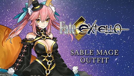Fate/EXTELLA - Sable Mage Outfit