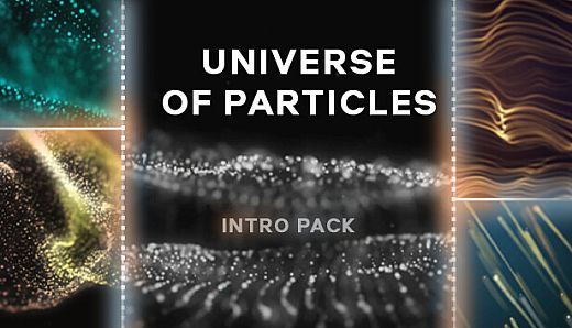 Movavi Video Editor 2023 - Universe of Particles Intro Pack