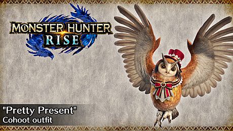 Monster Hunter Rise - "Pretty Present" Cohoot outfit DLC