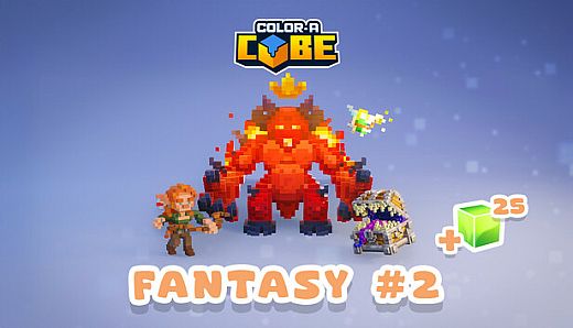 Color-A-Cube - Fantasy Pack #2