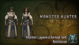 Monster Hunter Wilds - Hunter Layered Armor Set: Noblesse