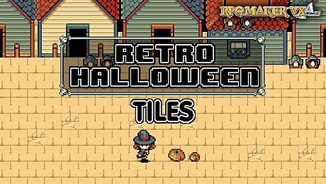 RPG Maker VX Ace - Retro Halloween Tiles DLC