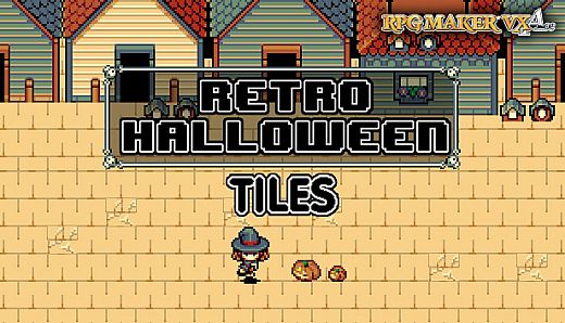RPG Maker VX Ace - Retro Halloween Tiles