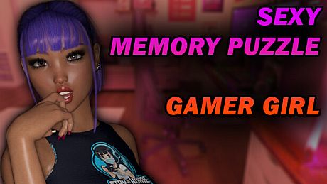 Sexy Memory Puzzle - Gamer Girl Game