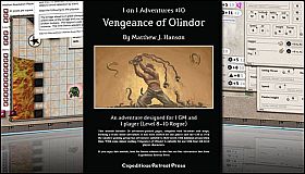 Fantasy Grounds - 1 on 1 Adventures #10: Vengeance of Olindor (3.5E)