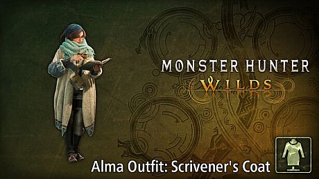 Monster Hunter Wilds - Alma Outfit: Scrivener's Coat DLC