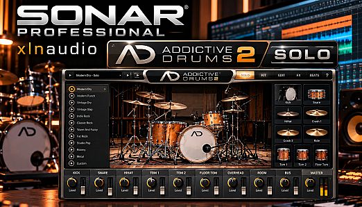 SONAR - XLN Audio Addictive Drums 2 - Solo