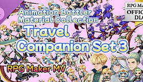 RPG Maker MV - Animation Battler Material Collection Travel Companion Set 3