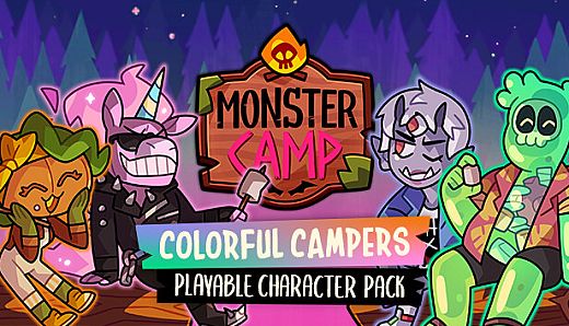 Monster Camp Character Pack - Colorful Campers