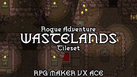 RPG Maker VX Ace - Rogue Adventure - Wastelands Tileset DLC