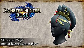 MONSTER HUNTER RISE - "Theater Wig" Hunter layered armor piece