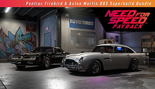 Need for Speed Payback: Pontiac Firebird & Aston Martin DB5 Superbuild Bundle