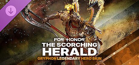 The Scorching Herald – Gryphon Legendary Hero Skin – FOR HONOR DLC