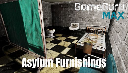 GameGuru MAX Horror Booster Pack - Asylum Furnishings