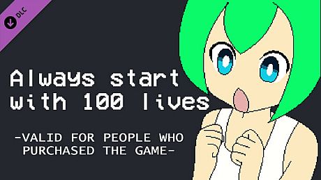 Megan's Adventure - always start with 100 lives VALID FOR PEOPLE WHO PURCHASED THE GAME DLC