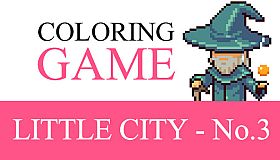 Coloring Game: Little City - No.3
