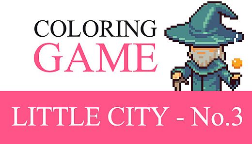 Coloring Game: Little City - No.3