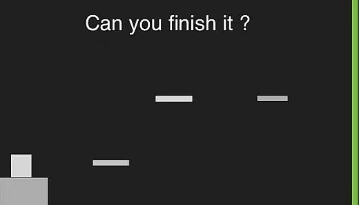 通不了关吧(Can you finish it?)