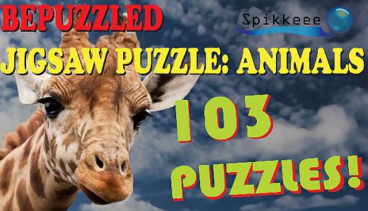 Bepuzzled Jigsaw Puzzle: Animals 103 Puzzles