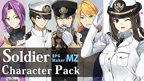 RPG Maker MZ - Soldier Character Pack DLC