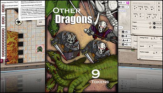 Fantasy Grounds - Graemation: Other Dragons (Token Pack)