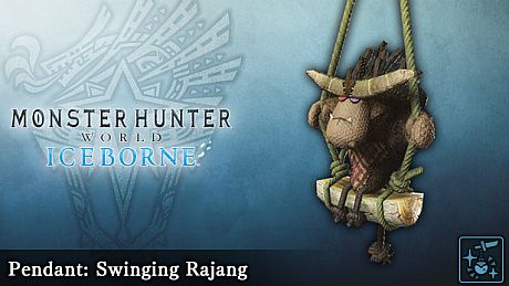 Monster Hunter World: Iceborne - Pendant: Swinging Rajang DLC