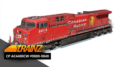 Trainz Plus DLC - CP AC4400CW #9800-9840 DLC