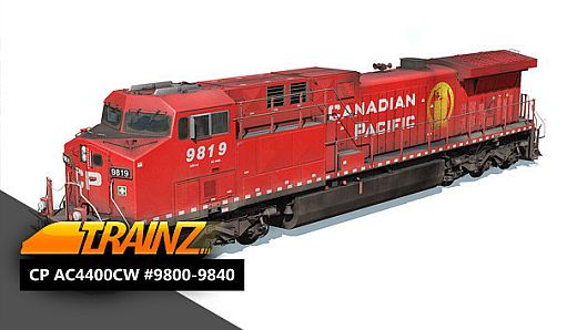 Trainz Plus DLC - CP AC4400CW #9800-9840