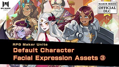 RPG Maker Unite Default Character Facial Expression Assets3