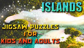 Jigsaw Puzzles for Kids and Adults - Islands