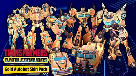 TRANSFORMERS: BATTLEGROUNDS - Gold Autobot Skin Pack DLC