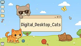 Digital Desktop Cats