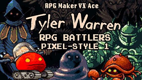 RPG Maker VX Ace - Tyler Warren RPG Battlers Pixel-Style 1 DLC