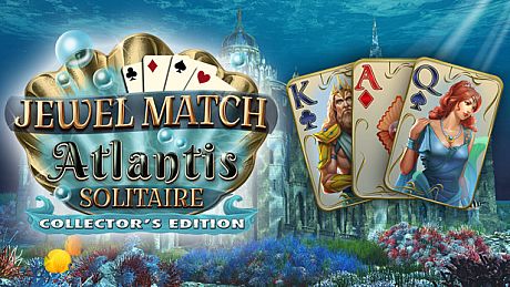 Jewel Match Atlantis Solitaire - Collector's Edition Game