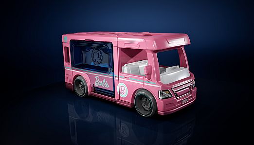 HOT WHEELS - Barbie Dream Camper - Windows Edition