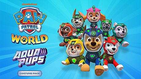 PAW Patrol World - Aqua Pups - Costume Pack DLC