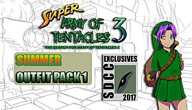 SUPER ARMY OF TENTACLES 3: Summer Outfit Pack I: San Diego Comic-Con Exclusives 2017