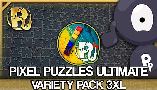 Jigsaw Puzzle Pack - Pixel Puzzles Ultimate: Variety Pack 3XL