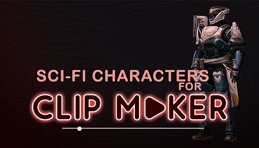 Sci-fi characters for Clip maker