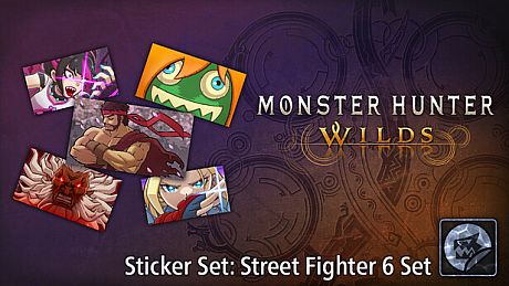 Monster Hunter Wilds - Sticker Set: Street Fighter 6 Set DLC