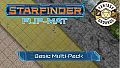 Fantasy Grounds - Starfinder RPG - Starfinder Flip-Mat - Basic Terrain Multi-Pack