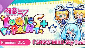 Hatsune Miku Logic Paint S+ SNOW MIKU Sky Town