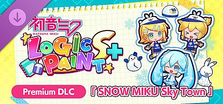 Hatsune Miku Logic Paint S+ SNOW MIKU Sky Town